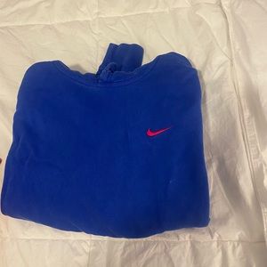 RARE blue Nike hoodie